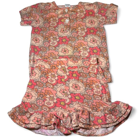 Kate Quinn Mod 60s Floral Short Set - Picture 1 of 6